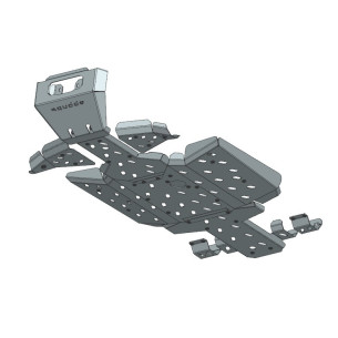 Squdde Full Underbody Skid Plate Armor for BENDA REDSTONE 550 R2