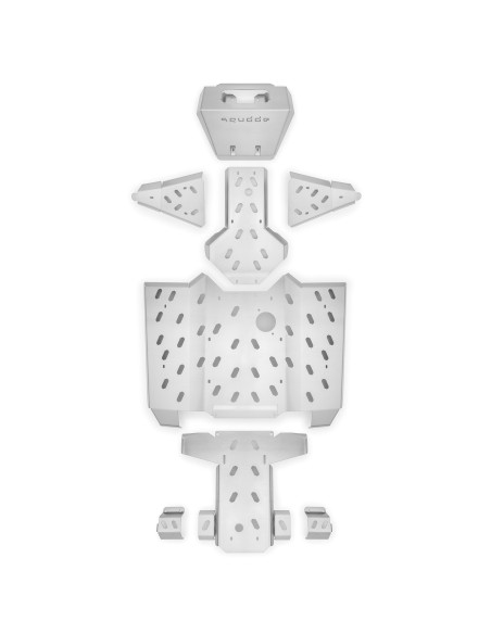 Squdde Full Underbody Skid Plate Armor for BENDA REDSTONE 550 R2