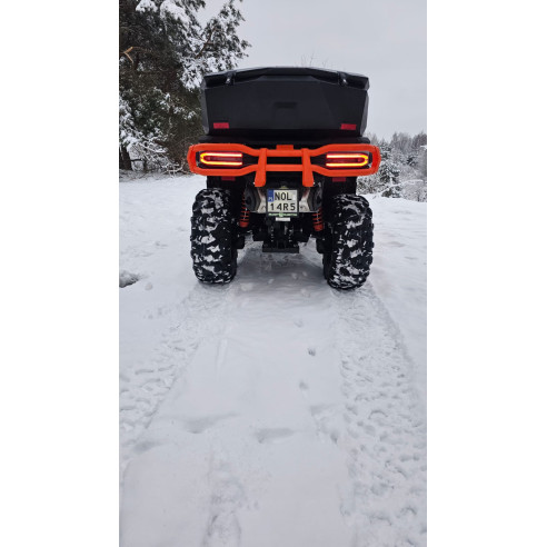 Rear bumper Goes TERROX 1000 ORANGE