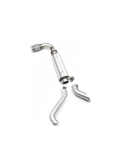 Downpipe Can Am Maverick X3 z tłumikiem i końcówkami