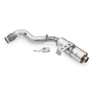 Can Am Maverick X3 Turbo sports exhaust with silencer 2