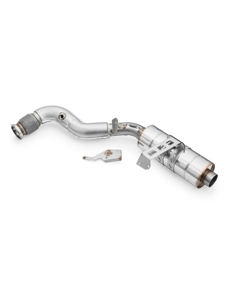 Can Am Maverick X3 Turbo sports exhaust with silencer