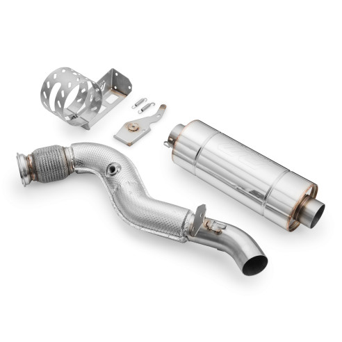 Can Am Maverick X3 Turbo sports exhaust with silencer