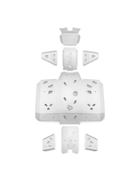 Squdde Full Underbody Skid Plate Armor for CFMoto 625 Touring Quad