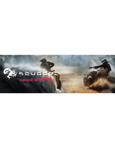 Baner z logo SQUDDE 3x1