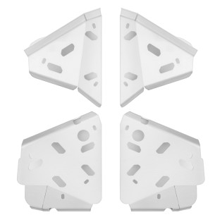 Squdde Set of wishbone covers Skid Plate Armor for CAN AM OUTLANDER X-TP G3